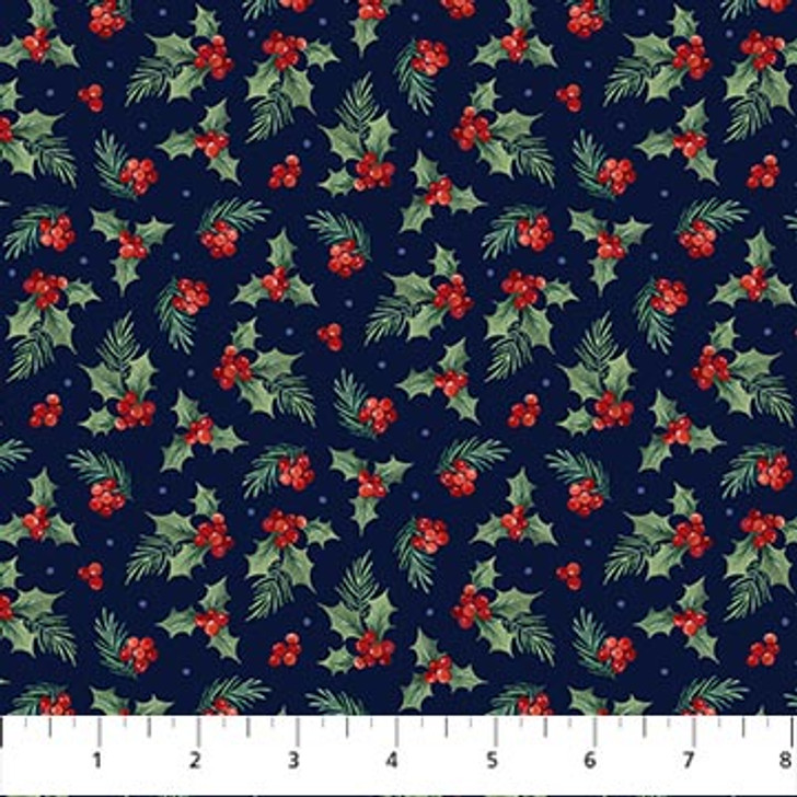Northcott - Farmstead Friends - Holly, Navy