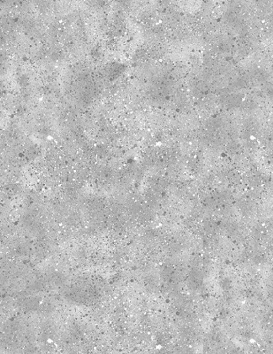 Wilmington Prints - 108" Essential Spatter Texture, Grey