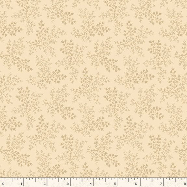 Marcus Fabrics - Indigo Neutrals - Sprig, Cream