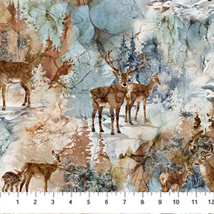 Northcott - Highland View - Deer, White