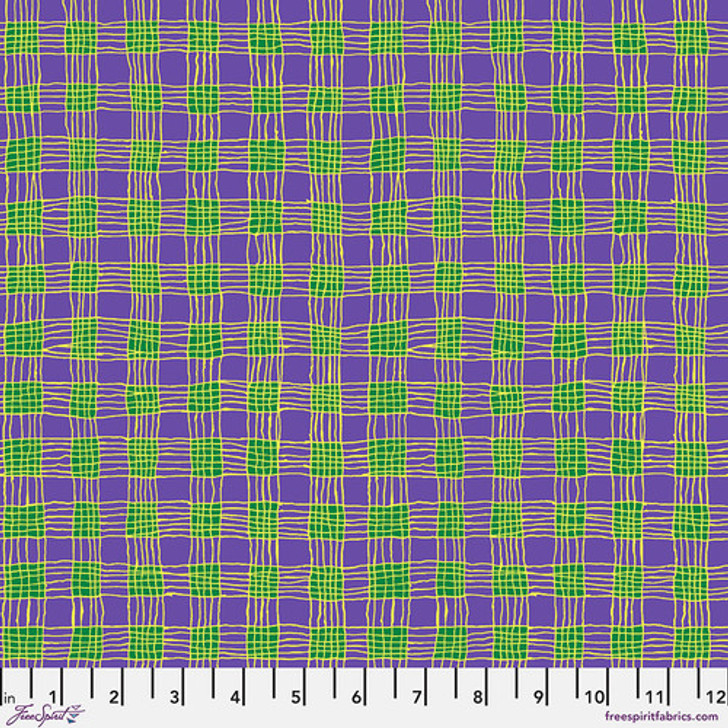 Free Spirit - Kaffe Fassett - Gingham, Purple