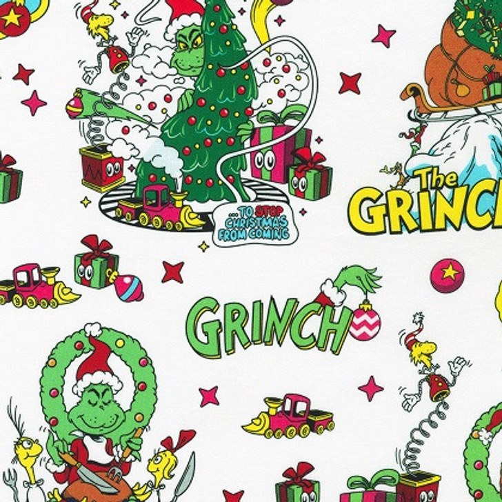 Robert Kaufman - How The Grinch Stole Christmas - All Over, White