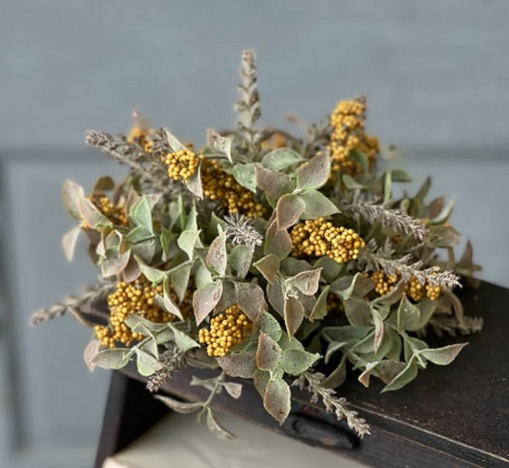 Half Sphere - Autumn Herbs 10 ", Mustard