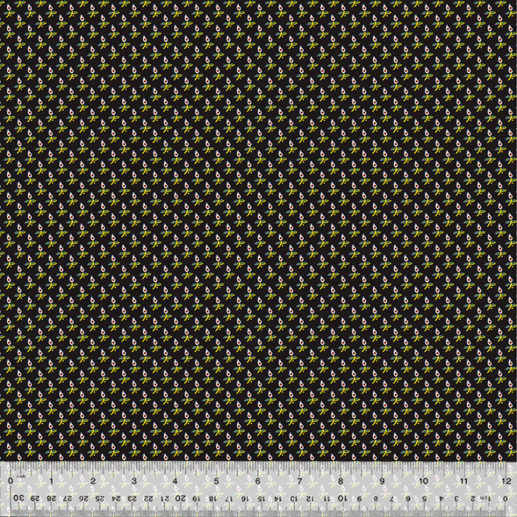 Windham Fabrics - Circa: Turkey Red - Prairie, Black