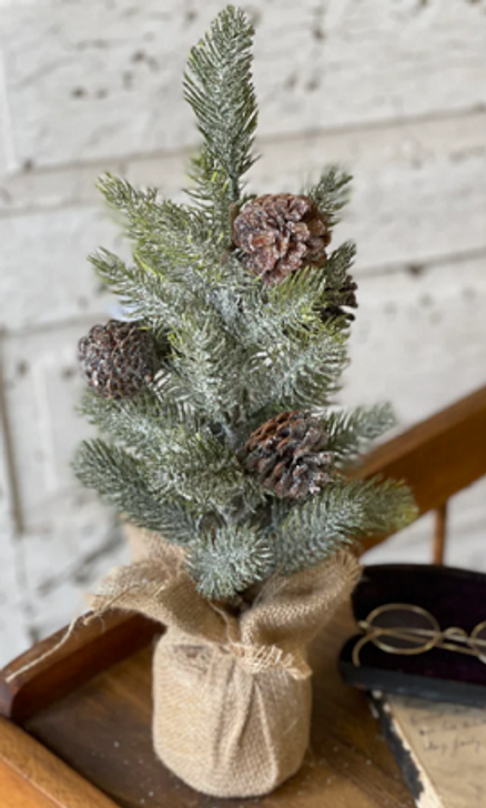 Tree - Icy Aspen Pine, 16"