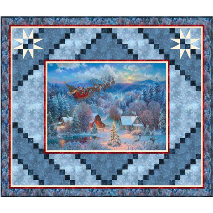 Quilt Kit - The Night Before Christmas by Northcott