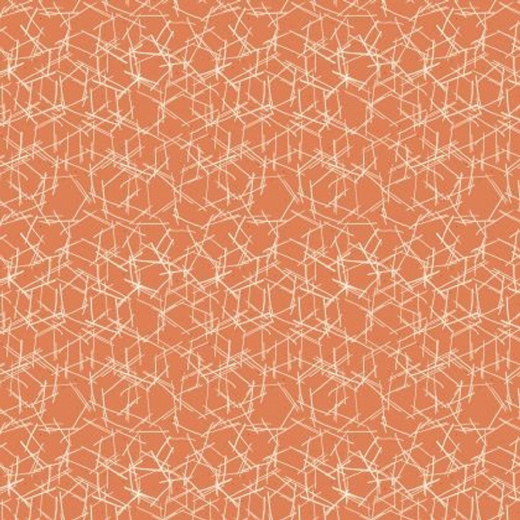 Benartex Project X - Modern Vintage: Treasured - Chisel, Light Terracotta