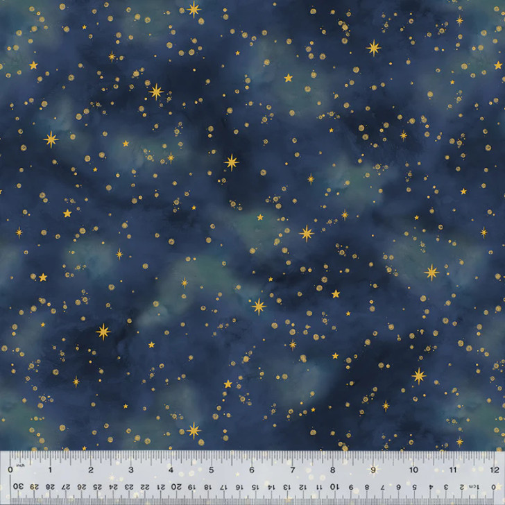 Windham Fabrics - Celestine - Starry Skies, Night