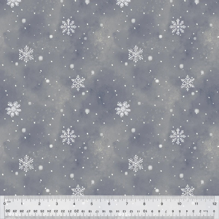 Windham Fabrics - Winter Whisper - Flurries, Night