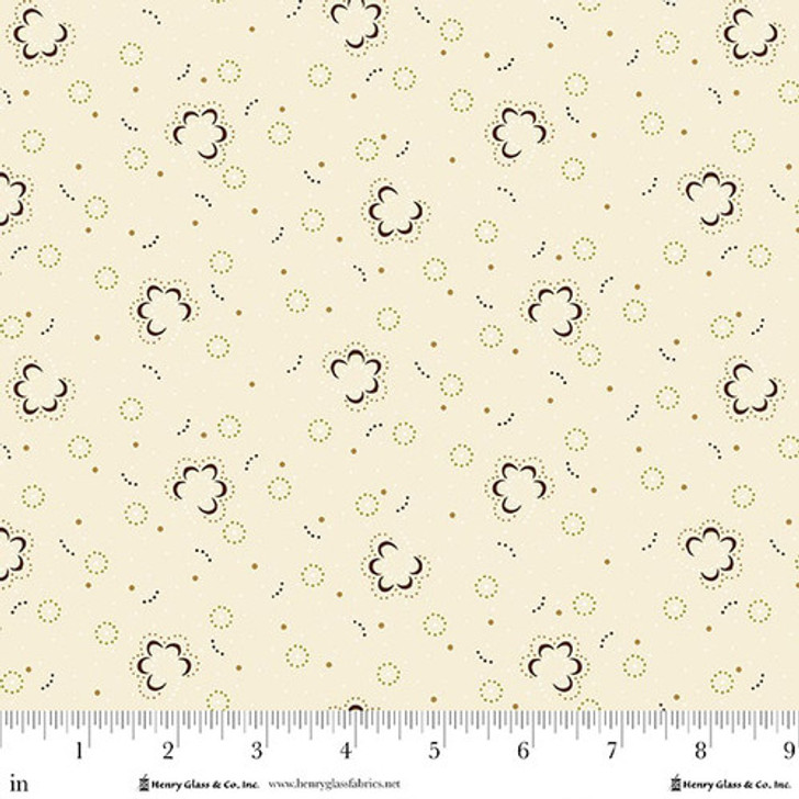 Henry Glass - Buttercream & Brickle Bits - Posh Posies, Cream