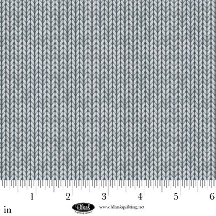 Blank Quilting - A Purr-fect Holiday Season - Knit, Gray
