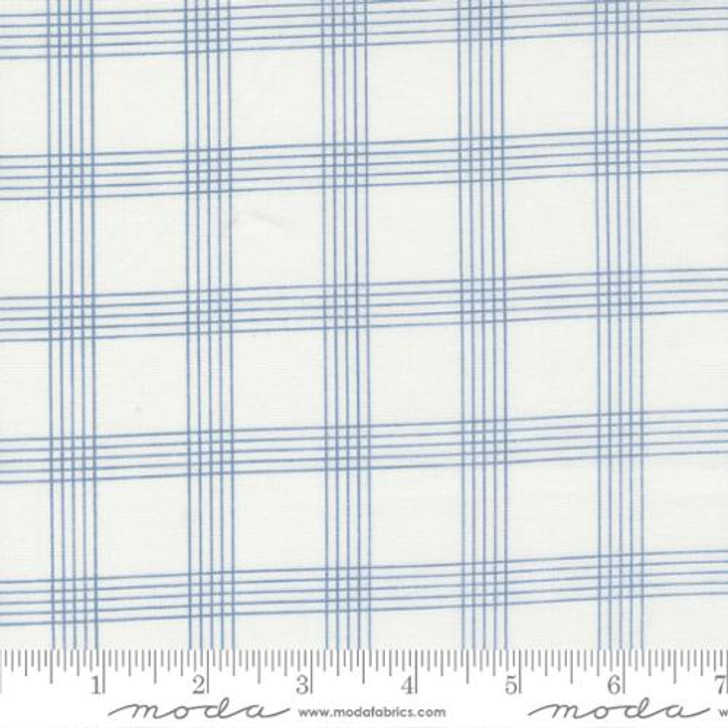Moda - Nantucket Summer - Plaid Check, Cream/Blue