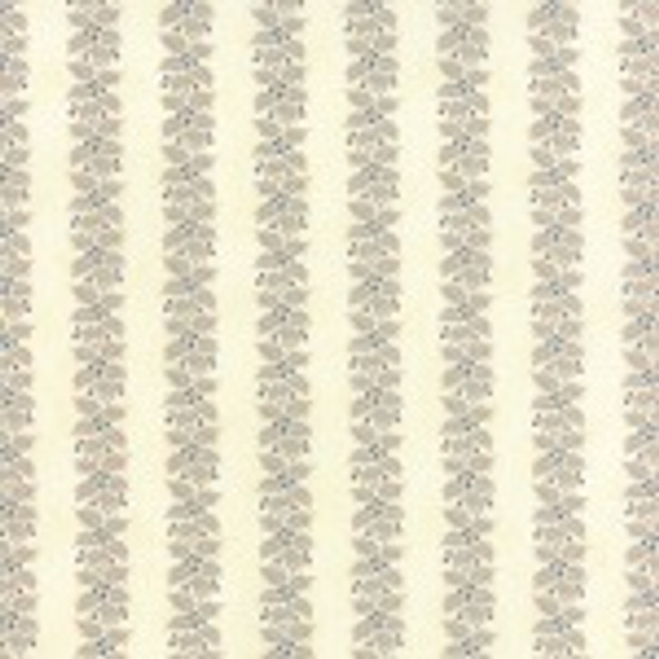 Moda - Holly Woods - Snow Sky, Holly Stripe, Light Blue, Cream