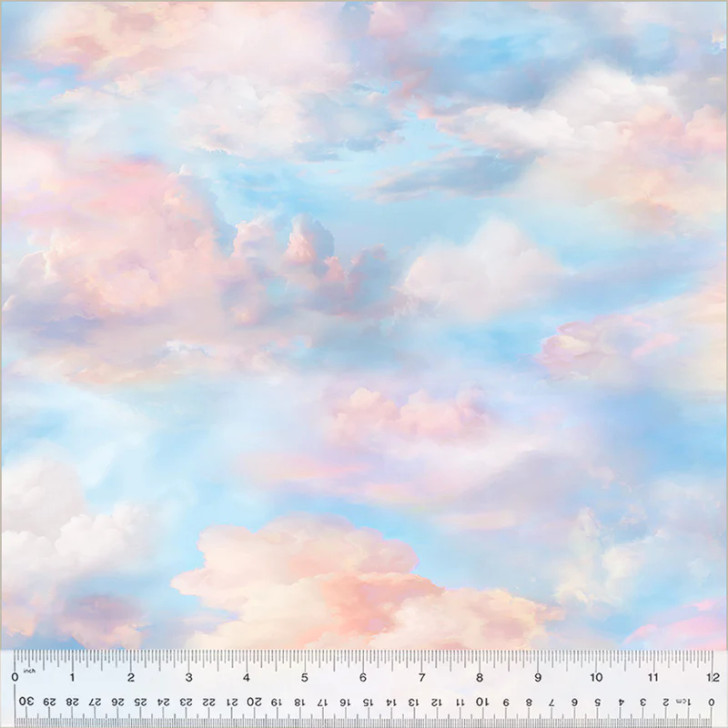 Windham Fabrics - Landscape - Cotton Candy Skies, Sky