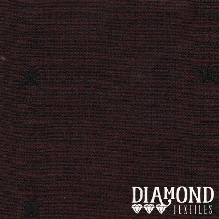 Diamond Textiles - Primitive Stars - Red with Black Stars