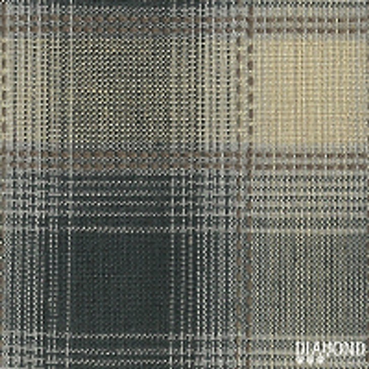 Diamond Textiles - Niko Homespuns - Squares, Black & Cream