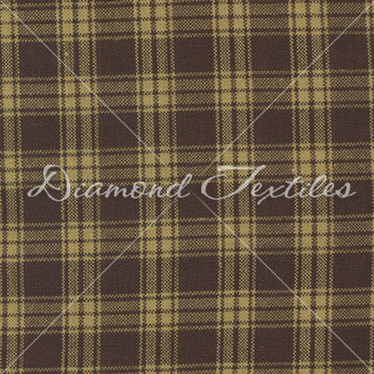 Diamond Textiles - Country Homespuns - Plaid, Brown & Tan