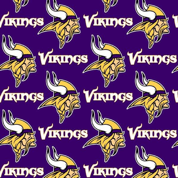 Fabric Traditions - NFL - Minnesota Vikings, Purple