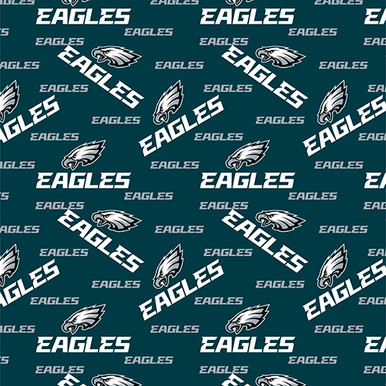 Philadelphia Eagles Fabric, Wallpaper and Home Decor