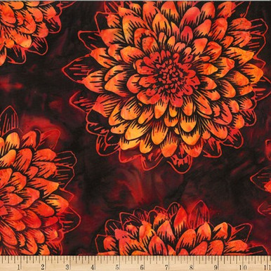 Bali Batik Dahlia Iris main image 0