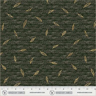 Windham Fabrics - Flora & Form - Sprig, Phthalo Green - Lancaster Home ...