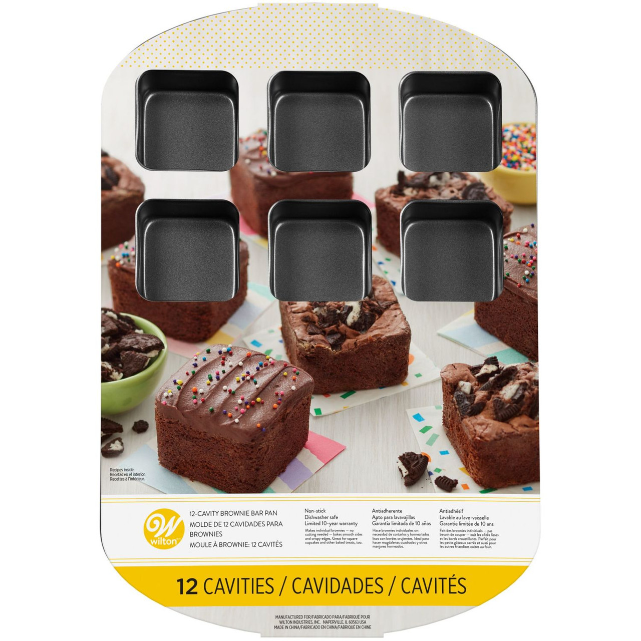 Brownie Bar Pan, 12Cavity Wilton B2B