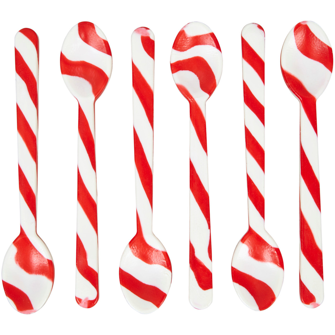 Peppermint Candy Cane Spoons, 6Count Wilton B2B