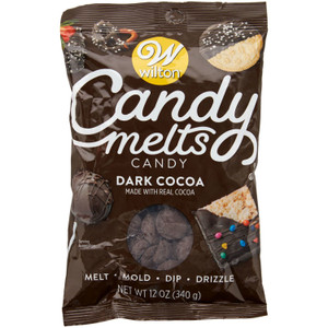 Dark Cocoa Candy Melts Candy, 12 oz.