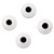 Edible Black and White Candy Eyeball Sprinkles, 0.88 oz.