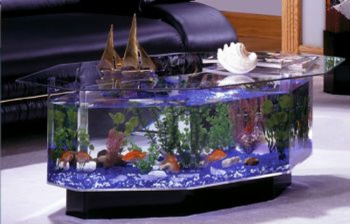 680 Octagon Coffee Table Aquarium