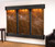 Blackened Copper Trim with Brown Marble