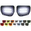 Honda Rubicon 500/520 (15-26) LED Headlights - Dual Wide 8" - Vessel - Hondaboats