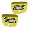 Honda Rubicon 500/520 (2015-2026) LED Headlights - Dual Wide 8" - Yellow | Vessel Powersports