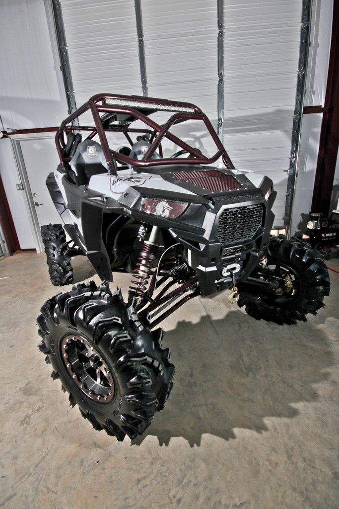 Polaris RZR XP 1000 (14-18) Mesh Hood - Rogue Offroad