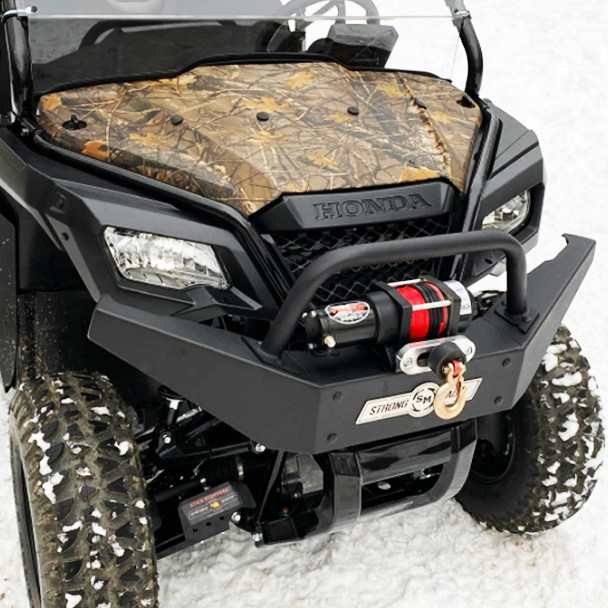 2015 トップブリッジ ヘッドバン S PB GRANITE-W Honda Pioneer 500/520 (2015+) Front Winch Bumper - Strong Made