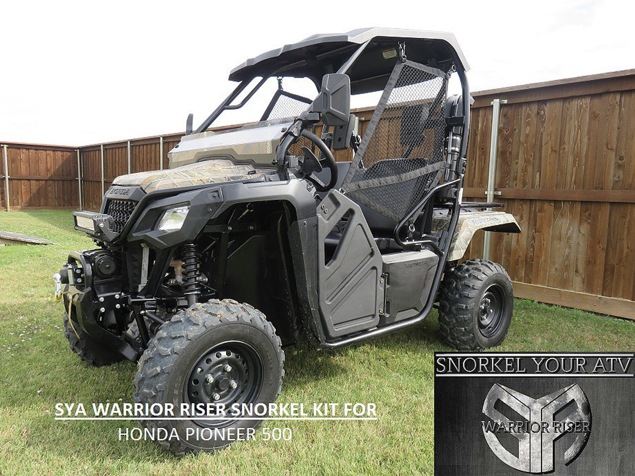 Honda Pioneer 500 Snorkel Kit - SYA Warrior