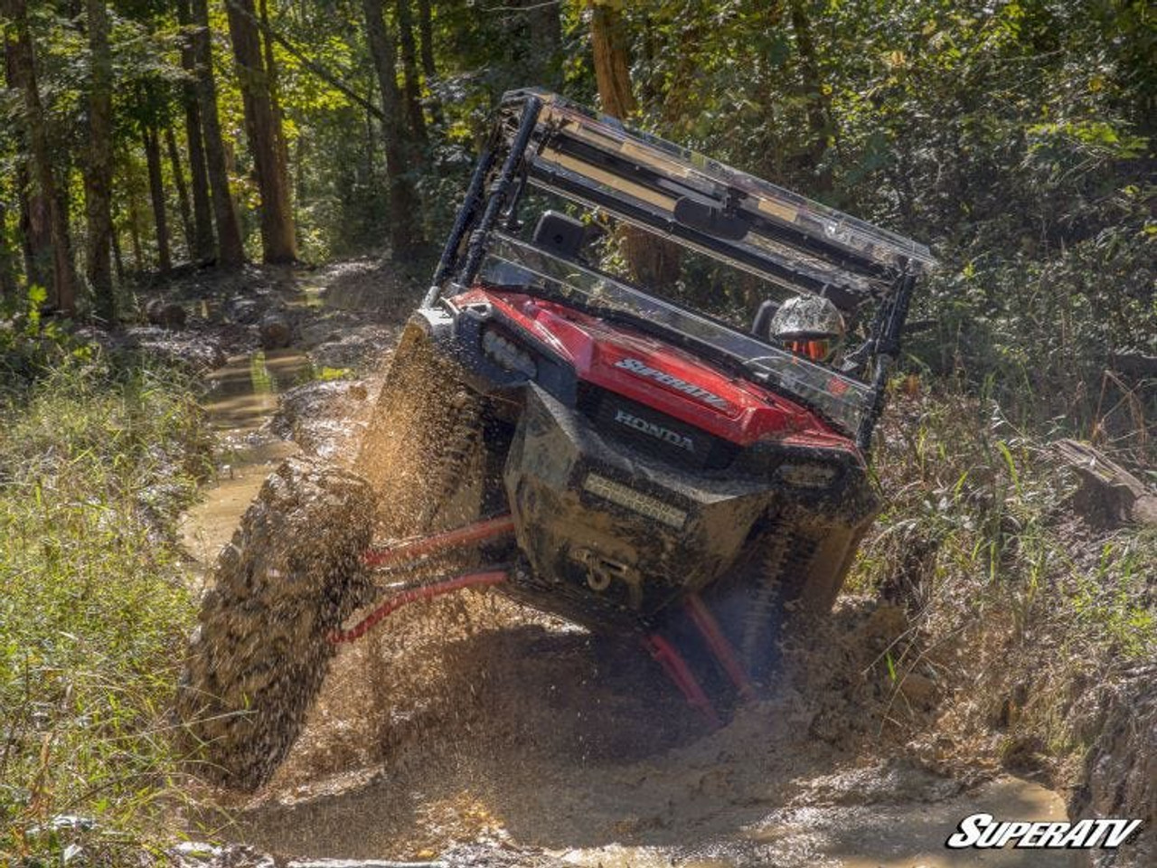 SuperATV 高耐久ウインチマウントプレート Can-Am Commander 800/1000