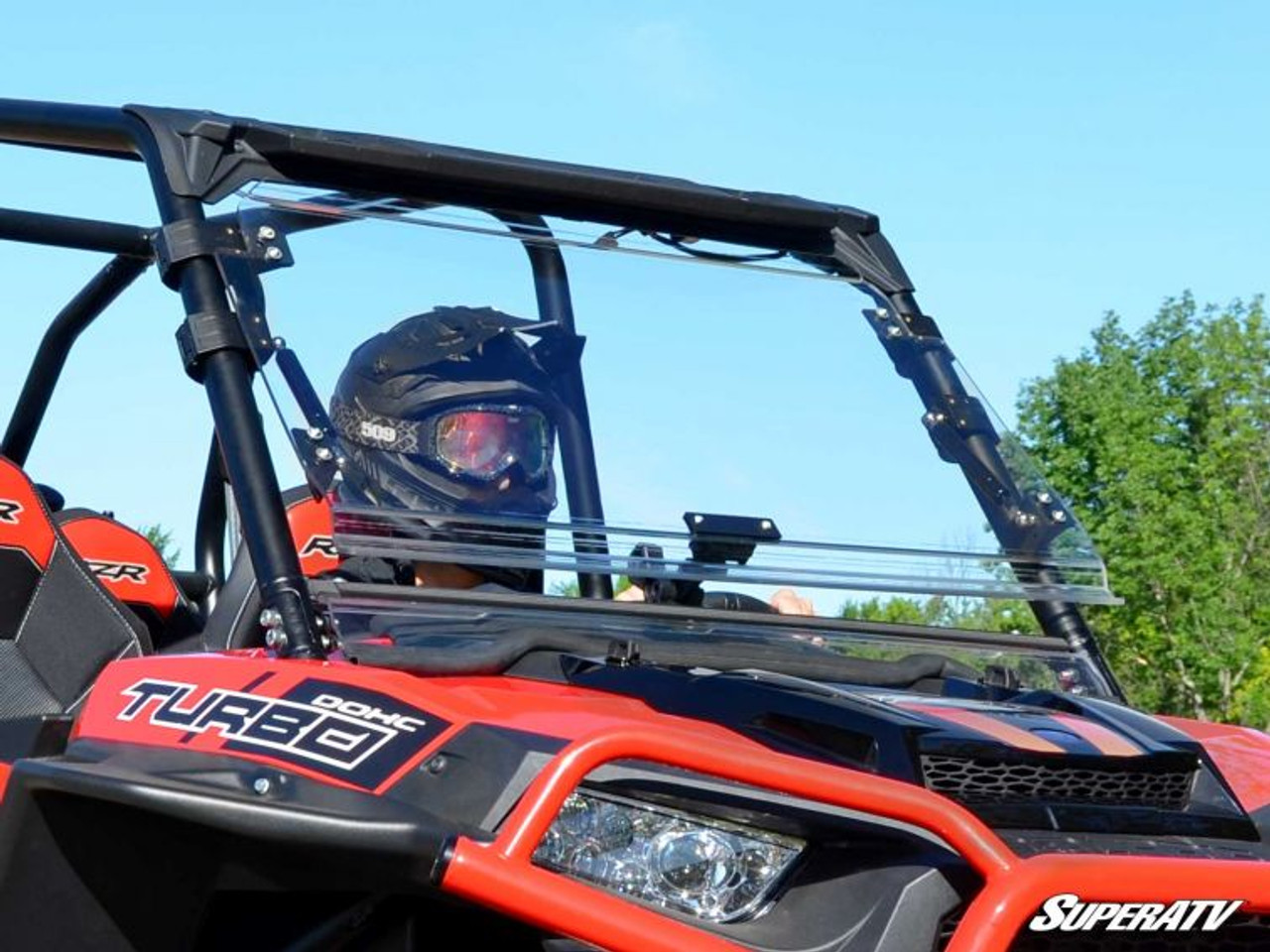 Polaris RZR XP 1000 (14-19) - SuperATV Flip Up Windshield