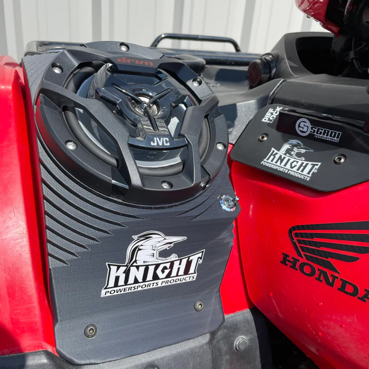 Honda Rubicon 500/520 (2015+) Fender Speaker Kit - Knight ATV