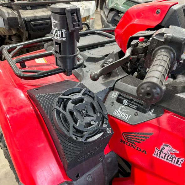 Honda Rancher 420 (14-26) Bluetooth Fender Speaker Kit - Knight ATV