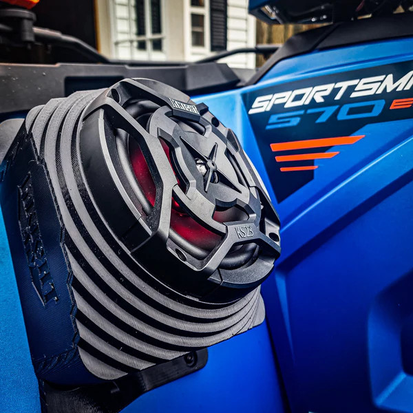 Polaris Sportsman ATV Bluetooth Fender Speaker Kit - Knight ATV