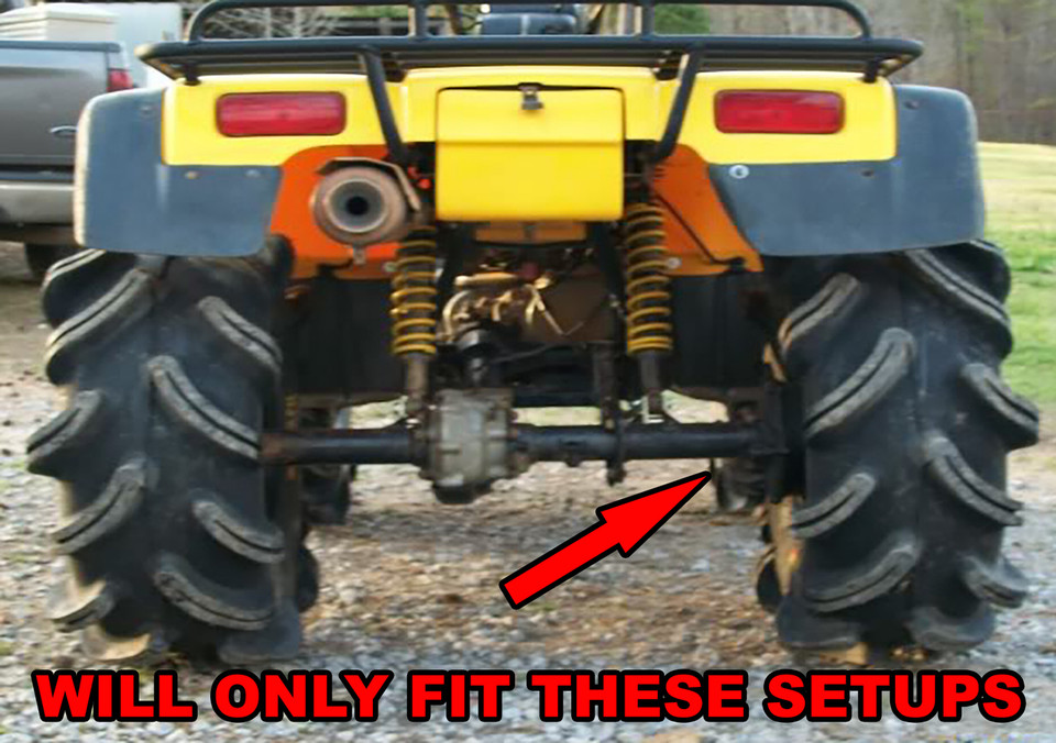 Honda ATV Rear Disc Brake Conversion Kit SuperATV Extreme Snorkels