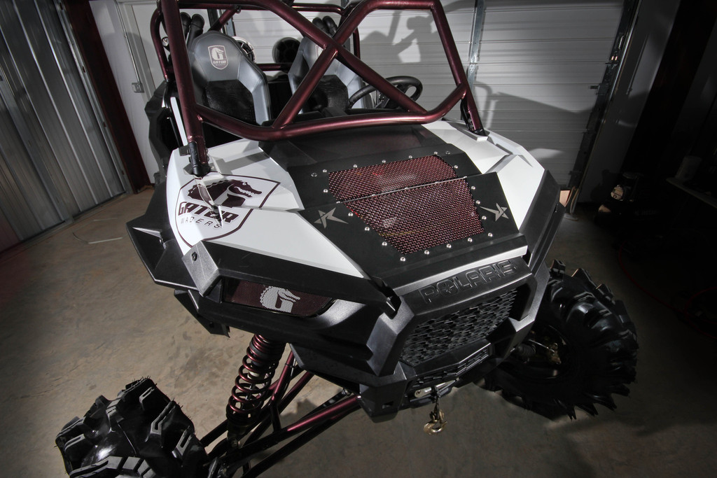 Polaris RZR 900 (15-17) Rogue Offroad Mesh Hood - Select Color Polaris RZR 900 (15-17) Rogue Offroad Mesh Hood - Select Color