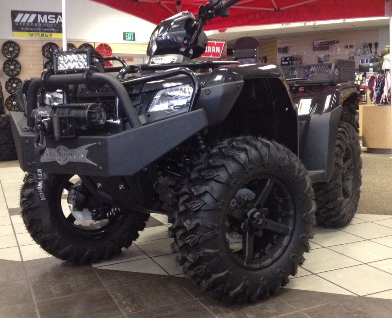 Honda Rancher 420 (14-26) Front Winch Bumper