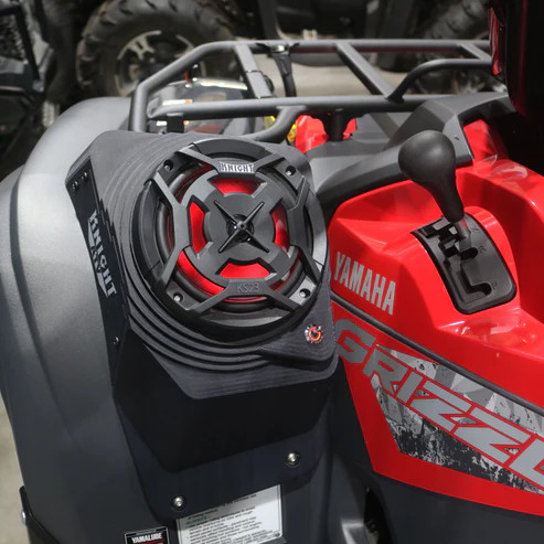 Yamaha Grizzly 700 (16-25) Bluetooth Fender Speaker Kit