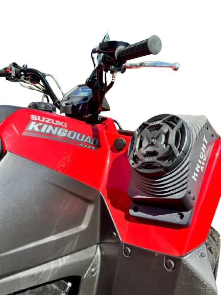 Suzuki King Quad 400 (08-24) Bluetooth Fender Speaker Kit Suzuki King Quad 400 (08-24) Bluetooth Fender Speaker Kit