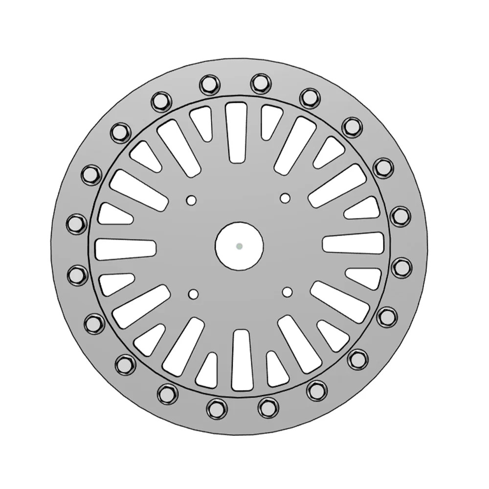 V24 Flake Crushlocks (Full Set, 4/110) - 12", 14", 16", 18" - Vessel