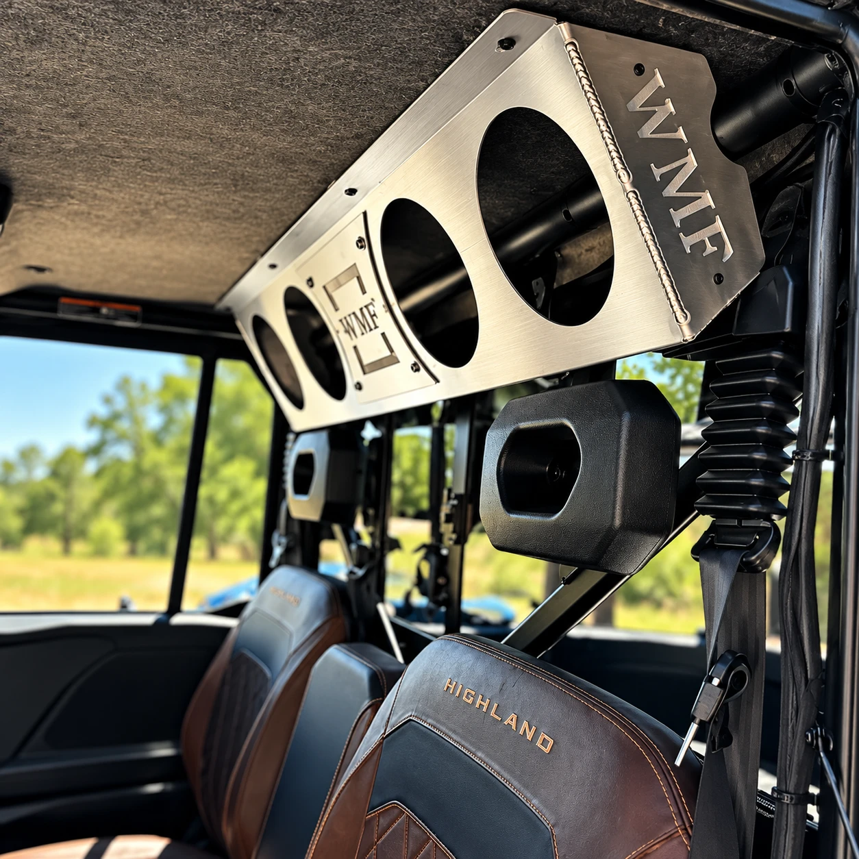 CFMOTO UForce U10 Pro Speaker Header Panel - Wasted Money Fab