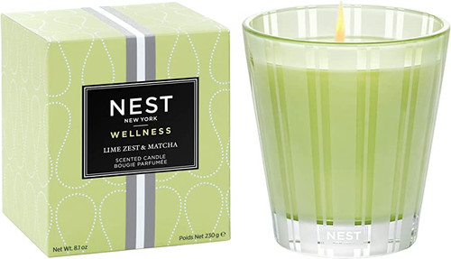 Nest Votive Candle, Lime Zest & Matcha