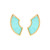 Mini Jane Earrings Turquoise